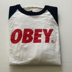 Obey BaseBall Tee